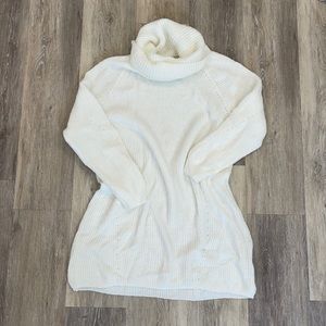 Women’s size Medium white oversized sweater